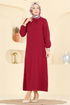 Dress 5006BM387-MS Dark Red - Thumbnail