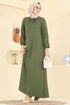 Dress 5006BM387-MS Khaki - Thumbnail