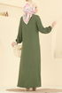 Dress 5006BM387-MS Khaki - Thumbnail