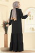 الفستان أسود 5006MDA386-MS - Thumbnail