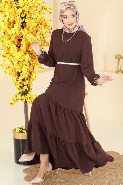 M.O.R. - Dress 5006MDA386-MS Brown