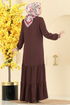 Dress 5006MDA386-MS Brown - Thumbnail