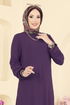 Dress 5006MDA386-MS Damson - Thumbnail