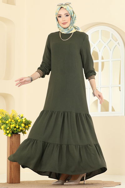 M.O.R. - Dress 5006MDA386-MS Khaki - 409412