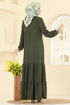 Dress 5006MDA386-MS Khaki - Thumbnail