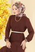 Dress 5006MDA386-MS Light Brown - Thumbnail