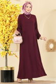 M.O.R. - Dress 5007MDA386-MS Burgundy