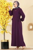 M.O.R. - Dress 5007MDA386-MS Damson