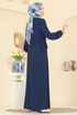 Dress 5007MDA386-MS Navy Blue - Thumbnail