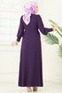 الفستان أرجواني 5008MDA386-MS - Thumbnail
