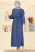 Dress 5009MDA386-MS Indigo - Thumbnail