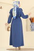 الفستان ازرق 5009MDA386-MS - Thumbnail