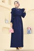 Dress 5009MDA386-MS Navy Blue - Thumbnail