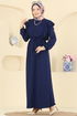 Dress 5009MDA386-MS Navy Blue - Thumbnail