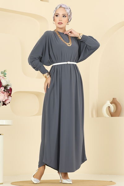 E.R.K. - Dress 5011ERK1158-MS Anthracite - 399695