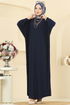 Dress 5011ERK1158-MS Navy Blue - Thumbnail