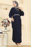 E.R.K. - Dress 5011ERK1158-MS Navy Blue