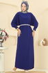 Dress 5011ERK1158-MS Saxe - Thumbnail