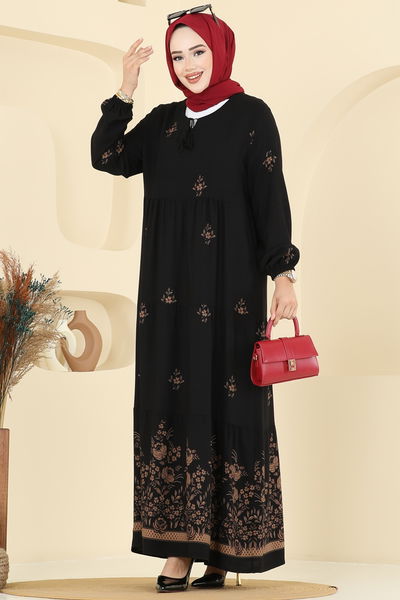 E.R.K. - Dress 5012ERK1158-MS Black - 393584