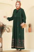 Dress 5012ERK1158-MS Emerald - Thumbnail