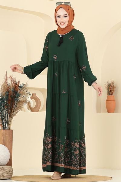 E.R.K. - Dress 5012ERK1158-MS Emerald - 393589