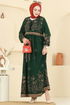 Dress 5013ERK1158-MS Emerald - Thumbnail