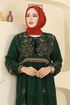 Dress 5013ERK1158-MS Emerald - Thumbnail