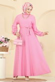 E.R.K. - Dress 5015ERK1158-MS Pink