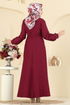 الفستان احمر 5015ERK1158-MS - Thumbnail