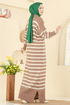 Dress 502OZN1046-MS Biscuit - Thumbnail