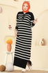 Dress 502OZN1046-MS Black - Thumbnail