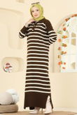 O.Z.N. - Dress 502OZN1046-MS Brown