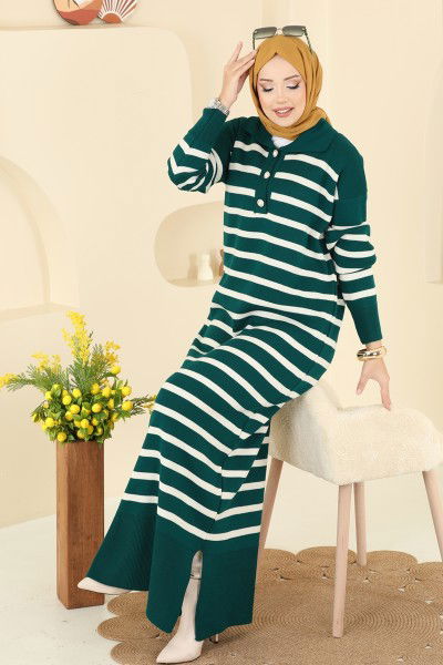 O.Z.N. - Dress 502OZN1046-MS Petroleum