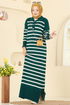 Dress 502OZN1046-MS Petroleum - Thumbnail