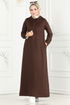 Dress 5042UZ662-MS Brown - Thumbnail