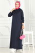 Dress 5042UZ662-MS Navy Blue - Thumbnail