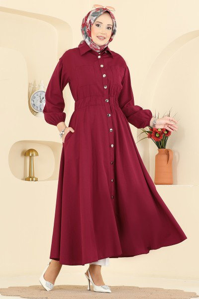 D.N.Z. - Dress 5071DNZ1187-MS Burgundy