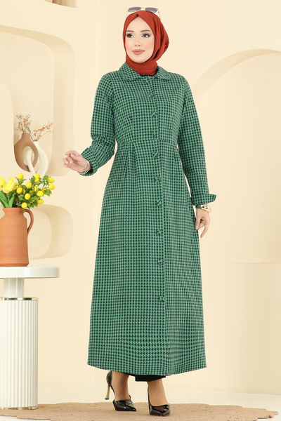 E.R.K. - Dress 5081ERK1158-MS Green - 404220