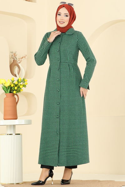 E.R.K. - Dress 5081ERK1158-MS Green - 404221