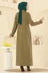 Dress 5081ERK1158-MS Mustard - Thumbnail