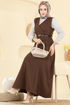 DRESS 5095ERK1158-MS Brown - Thumbnail