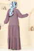 Dress 5098UZ662-MS Dark Lilac - Thumbnail