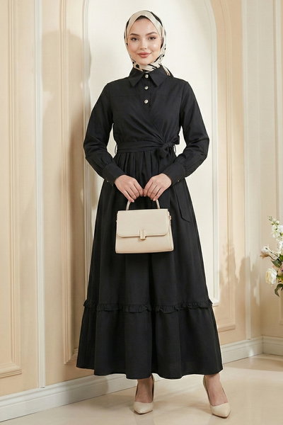 MRV D.N.Z. - Dress 5100DNZ1191-M Black - 428227