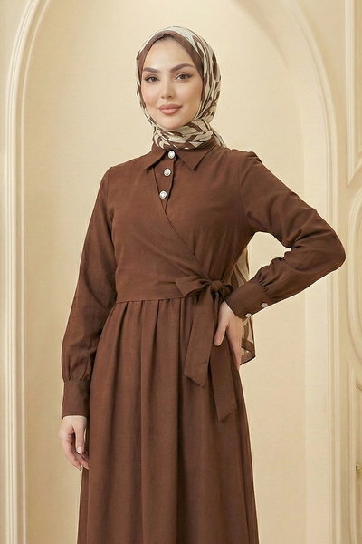 MRV D.N.Z. - Dress 5100DNZ1191-M Brown - 428217