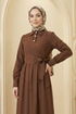Dress 5100DNZ1191-M Brown - Thumbnail