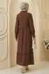 Dress 5100DNZ1191-M Brown - Thumbnail