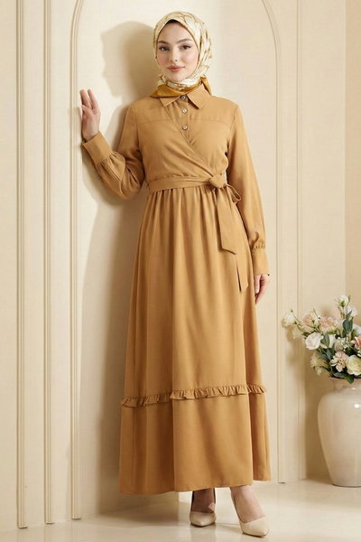 MRV D.N.Z. - Dress 5100DNZ1191-M Dark Mustard - 428220