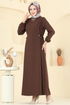 Dress 5110ERK1158-MS Brown - Thumbnail