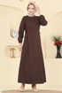Dress 5110ERK1158-MS Light Brown - Thumbnail