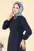 Dress 5110ERK1158-MS Navy Blue - Thumbnail